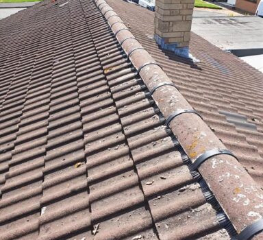 Ridge Tile Re-bedding