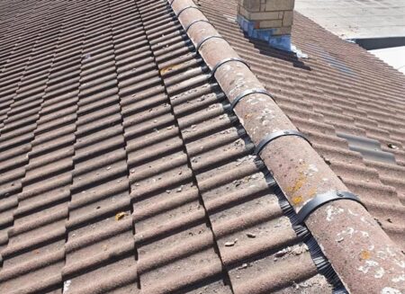 Ridge Tile Re-bedding