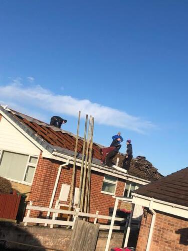 Wakefield Roofing Repair Project