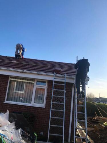 Wakefield Roofing Repair Project