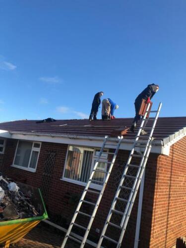 Wakefield Roofing Repair Project