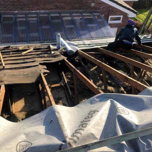 Wakefield Roofing Repair Project