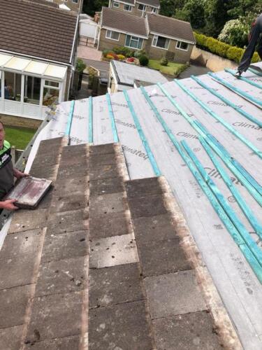 Wakefield Roofing Repair Project